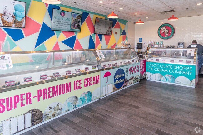 For a cold sweet treat near Northside try Chocolate Ice Cream Shoppe.