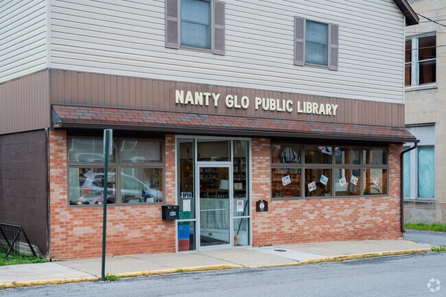 Jackson residents often visit Nanty Glo Public Library for books and programs.