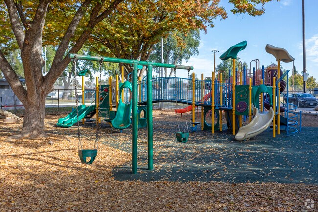 Fresno's Quigley Park has a large playground and more.
