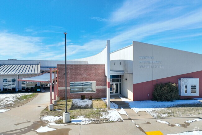 Heritage Intermediate Grade Center is located near East 151st Street and Guthrie Avenue.