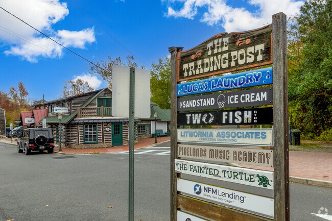 Trading Post Way is the town center for shopping and dining in Medford Lakes.