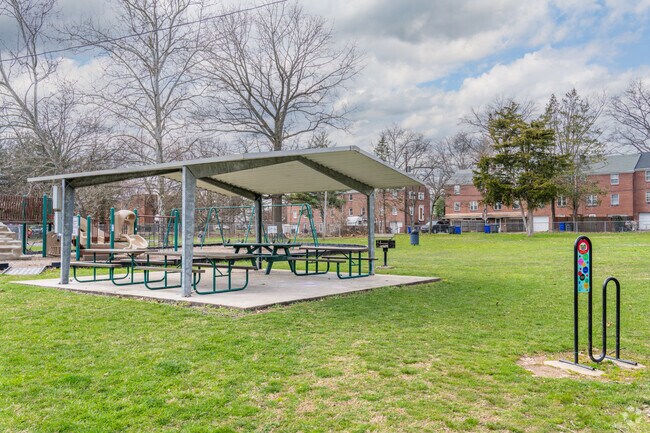 Locals host birthday parties at the pavilion at Terrace Lane Park.