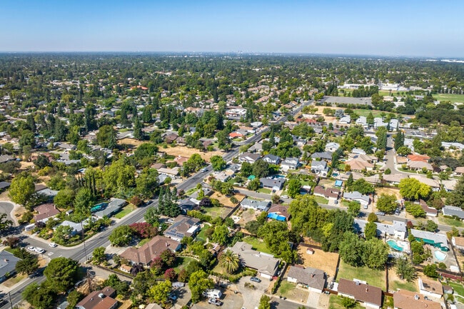 Oakvale is just 13 miles east of downtown Sacramento.