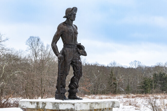 Monuments honor local workers in Middlecreek Township.