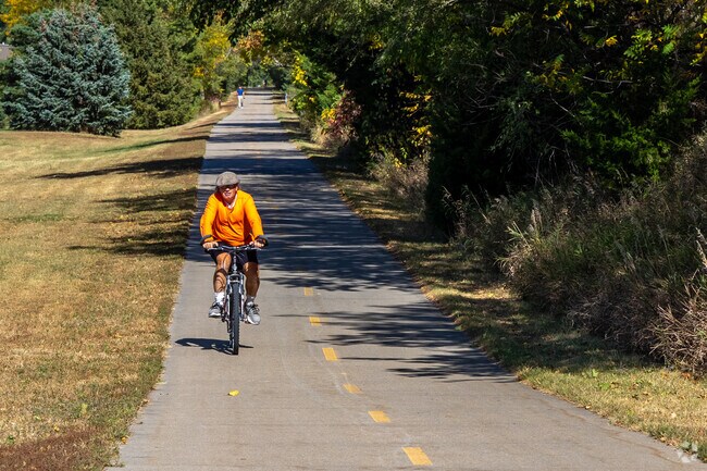 The Rock Island Trail is a one-of-a-kind 7-mile bike path that winds near Irvingdale.