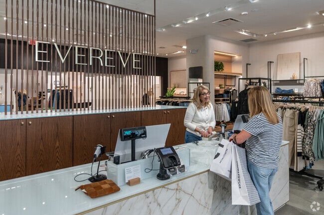 Evereve is a high-end boutique women's apparel shop located near Tice Valley.