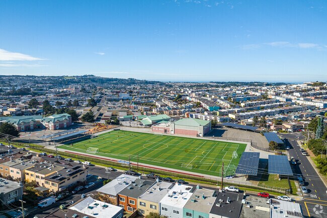 Thomas R. Pollicita Middle boasts a large sports field.