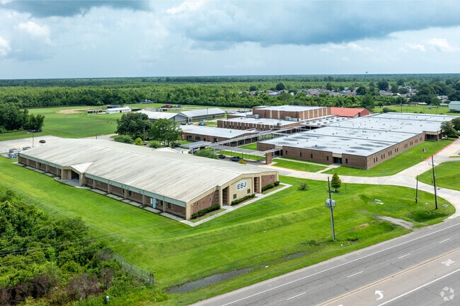 East St. John High School has approximately 1,307 students enrolled.