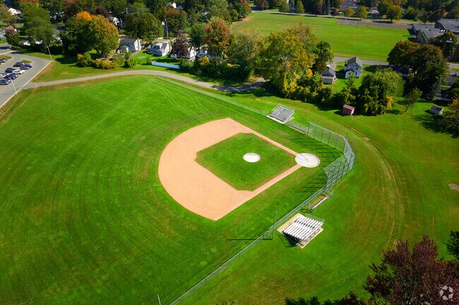 Galeville residents can enjoy a game or two at the baseball field.