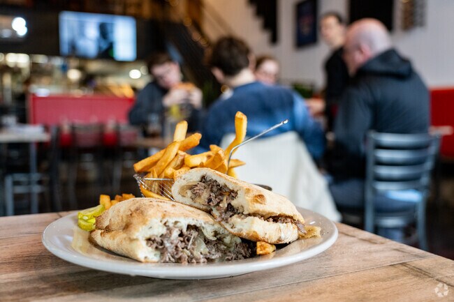 Exit 13 in Rosemont serves creative dishes like its signature dish, The Jawn.