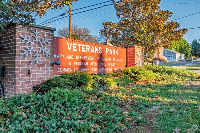 Cavetown residents can walk the trails at nearby Veterans Park.