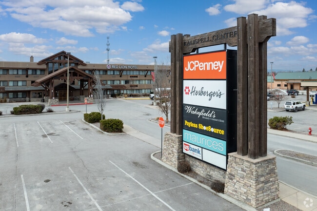 Kalispell residents head to the Kalispell Center Mall for comfort shopping and big-box savings.