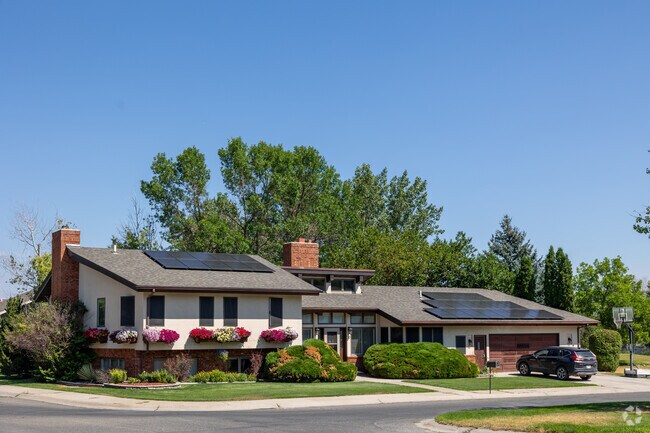 Eco-friendly homes with solar panels brighten North Central Helena.