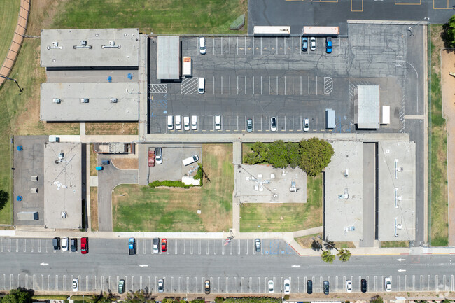 Coastline Regional Occupation Program look down view of campus.