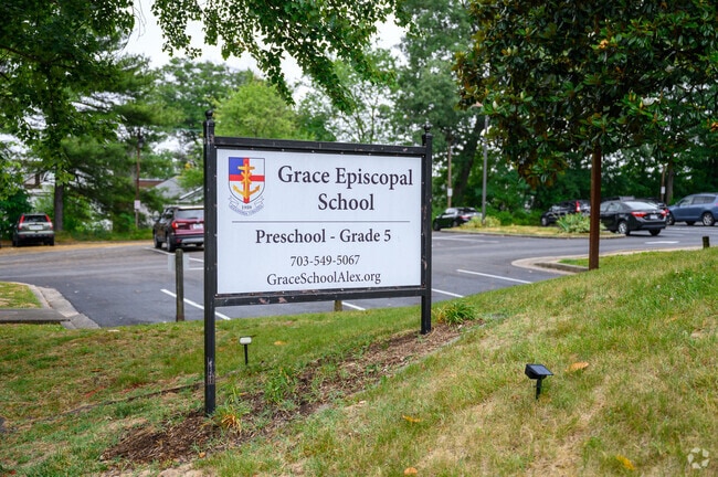 Grace Episcopal School in Alexandria serves kids from Pre-K to 5th grade.