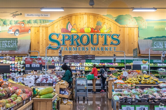 Pill Hill residents mostly shop at Sprouts Farmers Market.