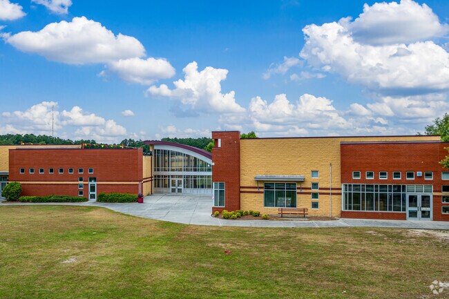 Jacksonville Commons Middle School serves over 1000 students.