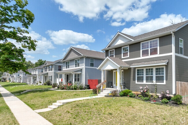 New traditional style homes can be found scattered throughout Southeast South Bend.
