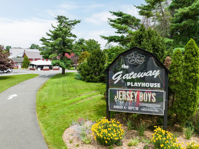 Come and see a play right in town at The Gateway Playhouse in Brookhaven.