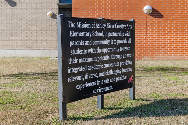 Ashley River Creative Arts Elementary School in West Ashley has school spirit.