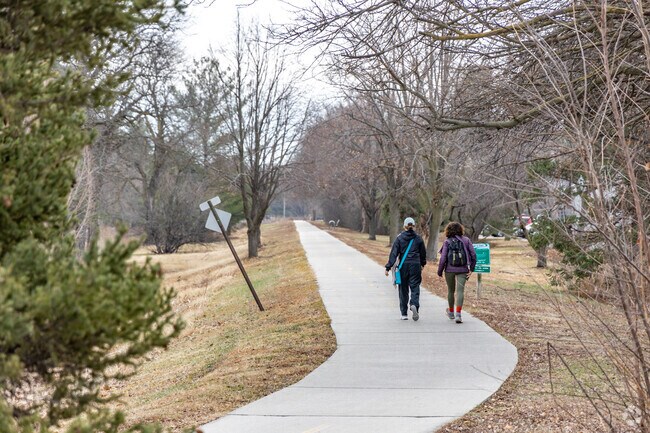 A perfect day outdoors starts on the Rock Island Trail near Antelope Park.