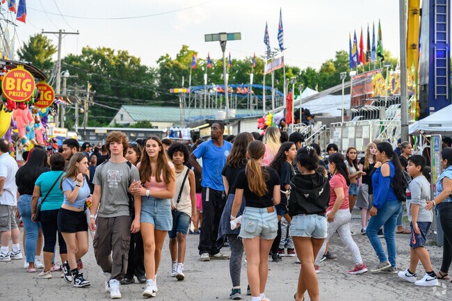 The Orange County Fair in Wallkill is a popular outing for local teens and families.