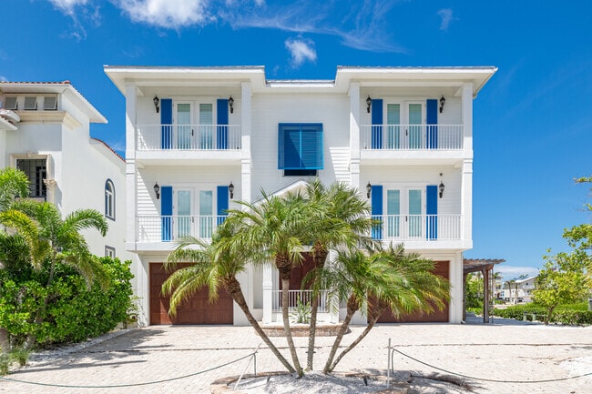 Many homes in Bonita Beach have a distinctive coastal style and beach house design.