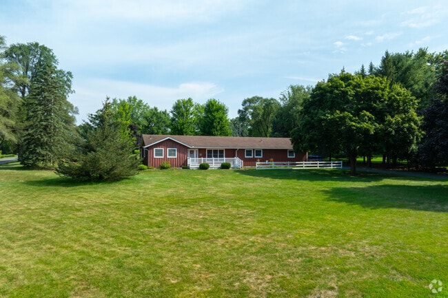 Ranch-style homes in York Township feature spacious lots and privacy.