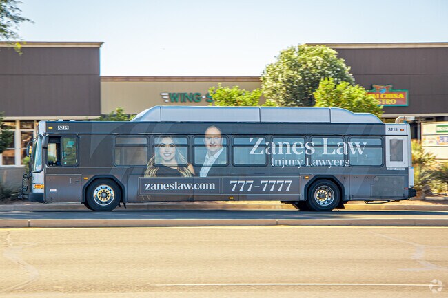 San Tran zooms residents around Broadway Pantano East to Downtown Tucson.