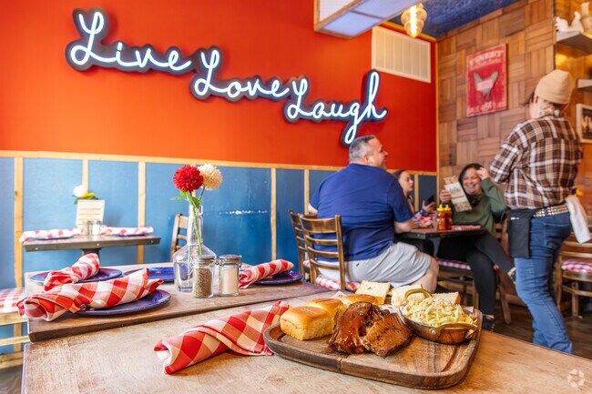 Sally's Southern BBQ is a local favorite in West Brighton.