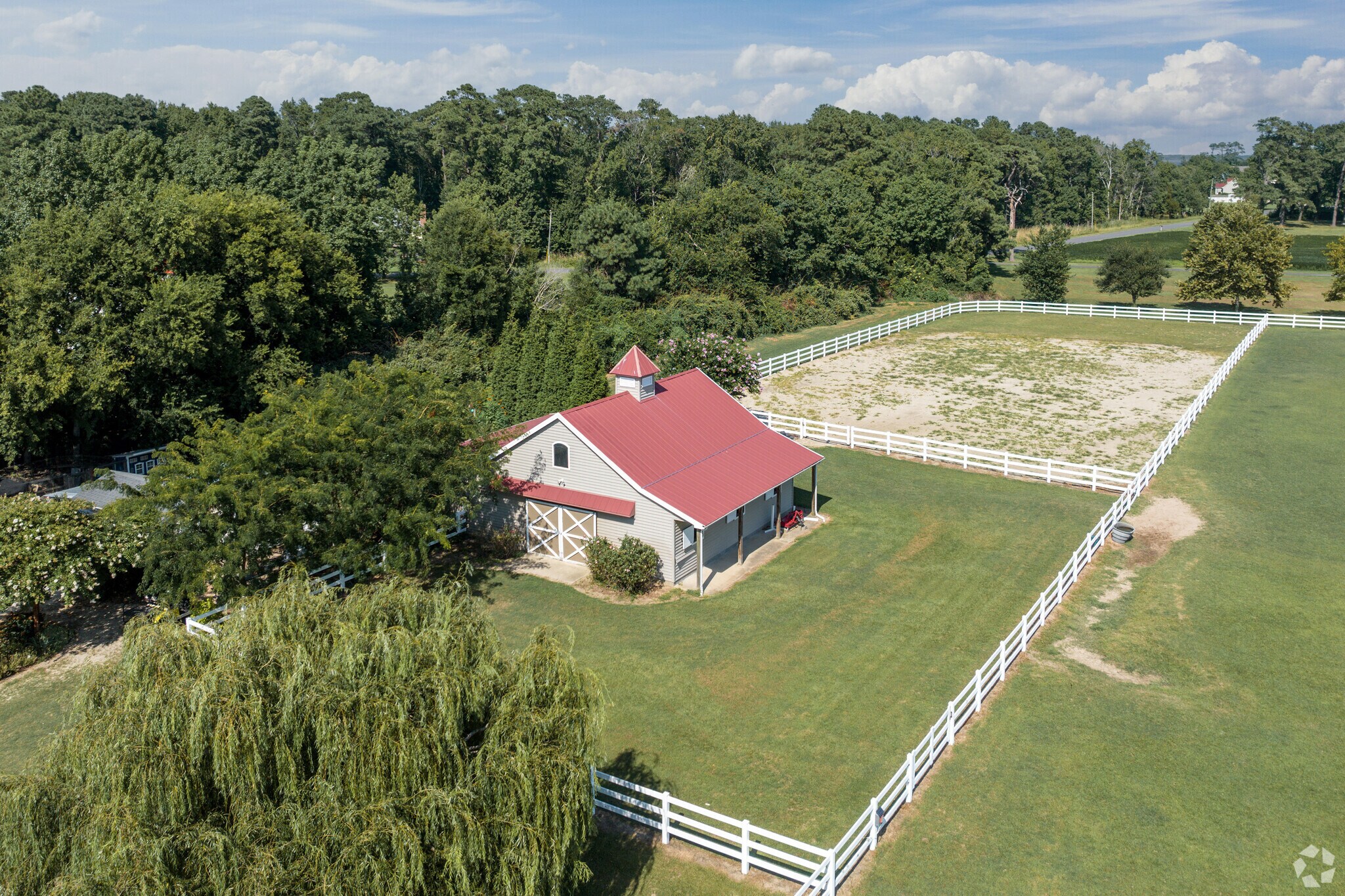 The Willow Gait Farm in the Knotts Island neighborhood of North Carolina.