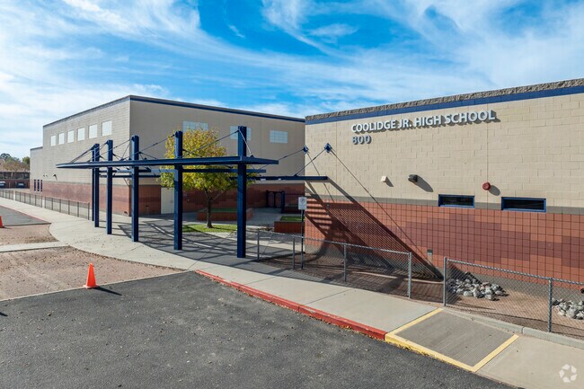 Coolidge Junior High School  gets a rating of 1/10 from GreatSchools.com.