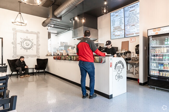 Good Morning Bagels draws regulars for coffee and breakfast on Farmington Avenue.