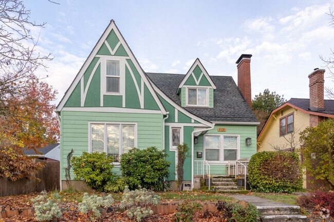 This Victorian-style home can be found nestled in the streets of Downtown Salem.