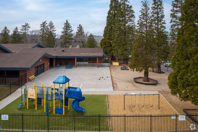 Your kids will never want to leave the playground at Lake Arrowhead Elementary School.