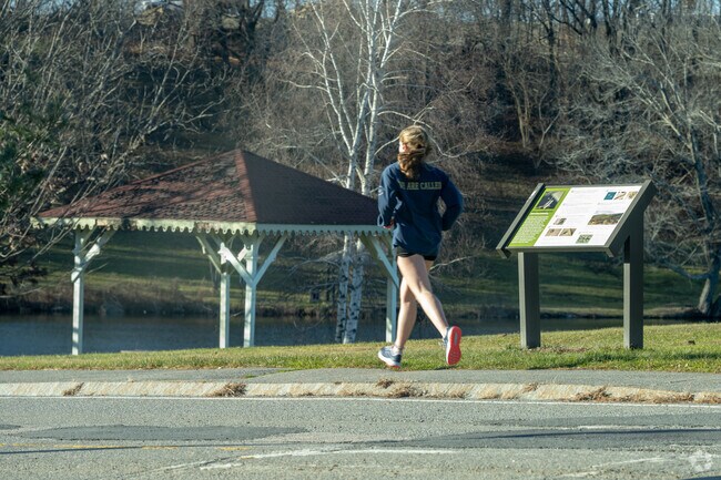 Green Hill Park is a great place to come and walk or jog.