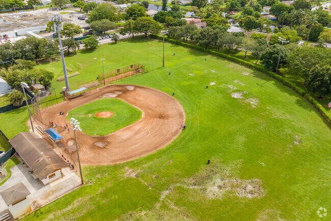 Oriole Park in Oriole Gardens is a great place to practice your baseball fields.