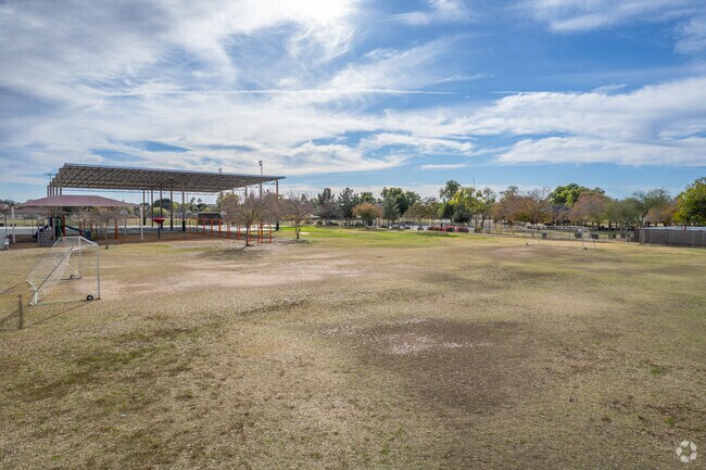 Play soccer at Peoria Traditional School in Peoria.