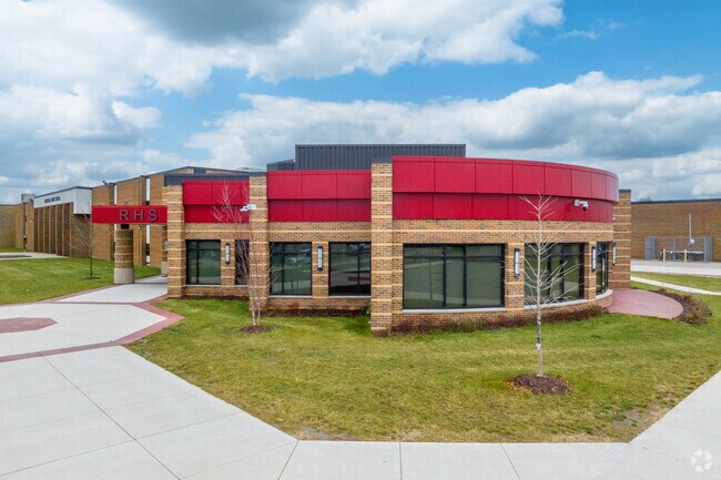 Achievement High School is part of the Roseville High School campus.