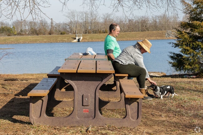 Silver Lake Park near Haymarket is a favorite spot for dog walks and nature exploration.