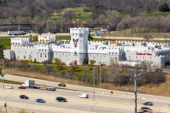 Watch a jousting match and enjoy  “Medieval” feast alongside a queen at Medieval Times.