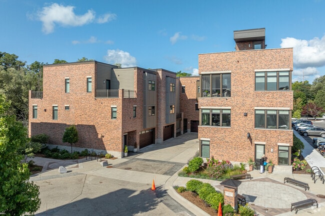 Downtown Traverse City has mostly condos for city living.