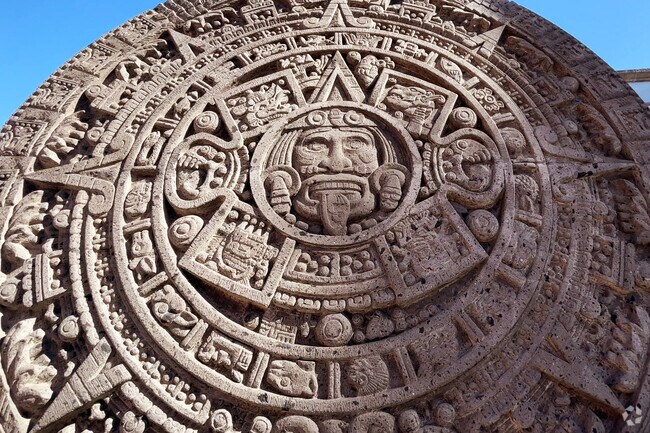 Sun Sculpture celebrates southeastern ancient culture.