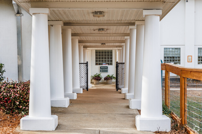 Summit School's architecture is classically inspired.