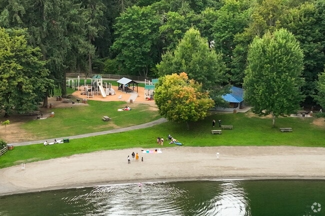 Lay out in the sun or jump in Lake Sammamish at Idylwood Park in Overlake.
