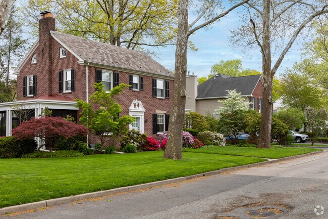Stately colonial homes line some of North Brunswick's older streets.
