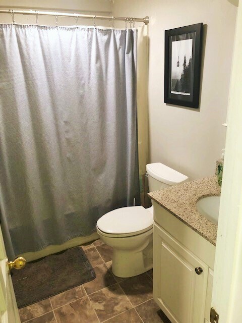 Bathroom with Granite Counter top