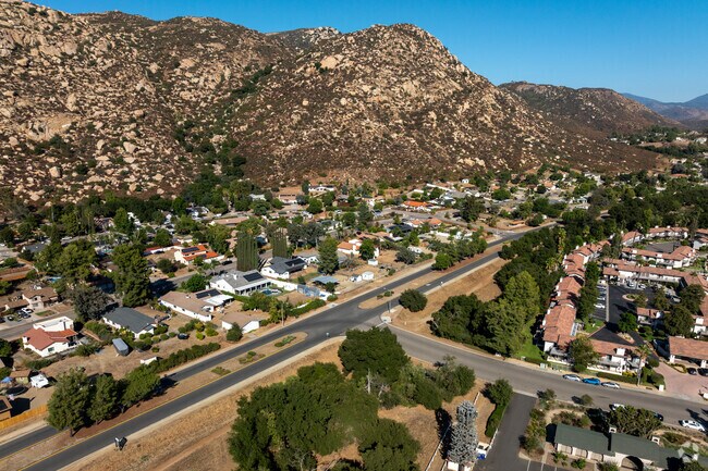 You can find large properties with horse stables on the east side of San Diego Country Estates.