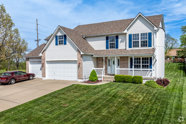 Contemporary home are going up all the time in the Blackburn Neighborhood.