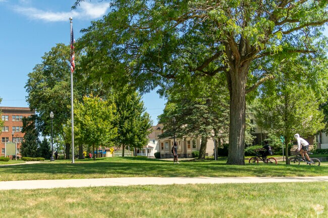 Nicholls residents have ample biking space in Austin Blair Park.